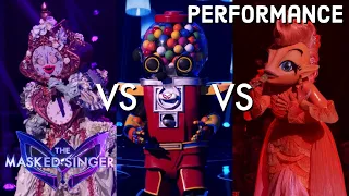 Clock Gumball Goldfish sing A Moment Like This THE MASKED SINGER SEASON 11