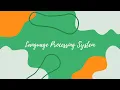 Language Processing System in Compiler Design in English