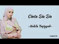 Download Lagu Cinta Sia Sia - Nabila Taqiyyah | Lirik Lagu