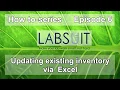 Updating existing inventory via Excel file How-To-Series Episode 6
