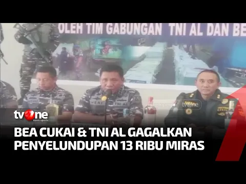 Penyelundupan Belasan Ribu Miras di Pontianak Berhasil Digagalkan TNI AL