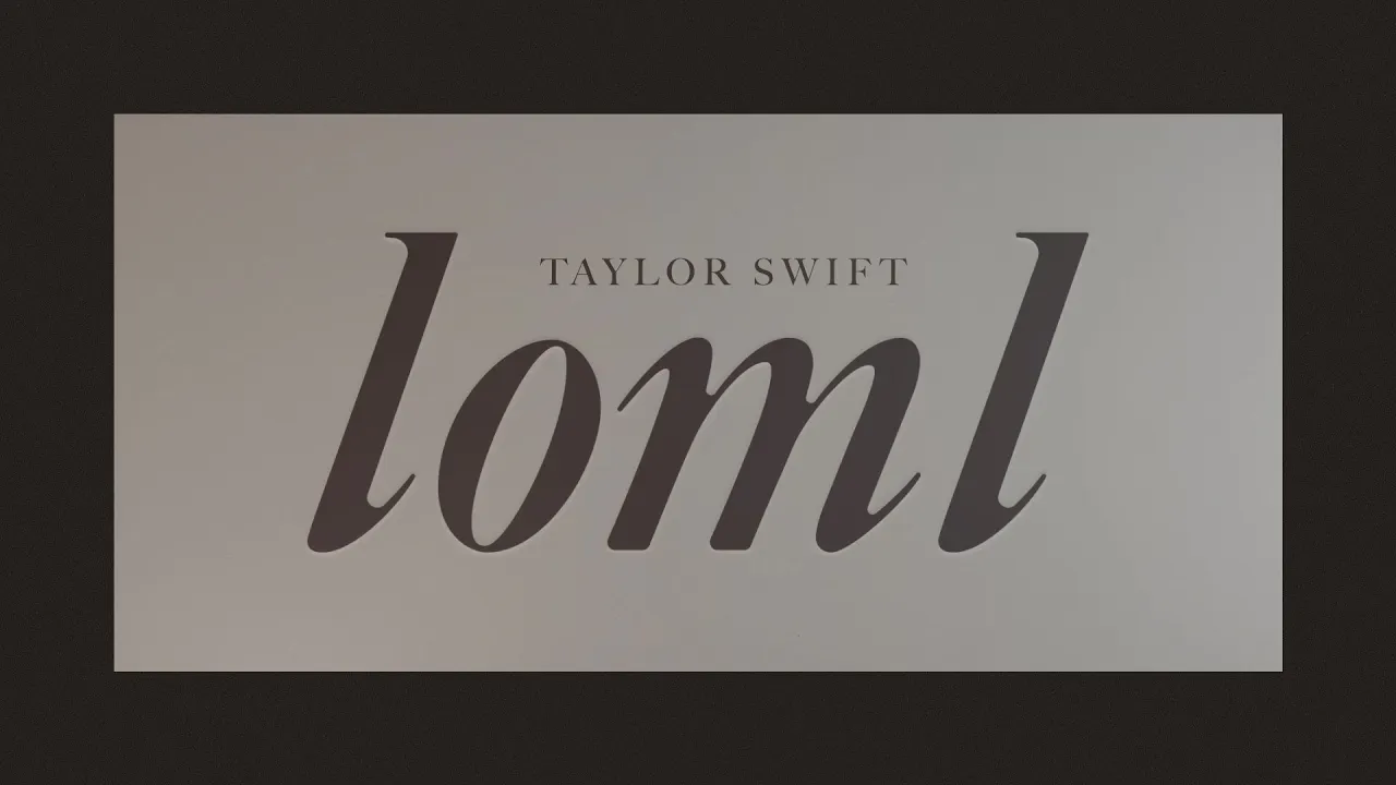 Taylor Swift - loml (Official Lyric Video)