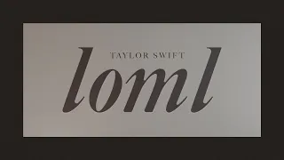 Taylor Swift Loml Official Lyric Video 