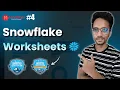 Snowflake Worksheet Tutorial How to Create Database Schema and Table in Snowflake MindMajix
