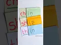 Phonics Digraphs Words Booklet DIY