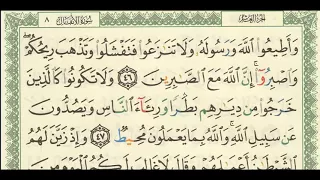 شرح تفسير لسورة الأنفال من آية 46 إلى آية 52 للشيخ فهد العمار 