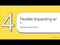 04 Python Tuple Unpacking
