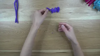 This is how I made a purple lily - let's make one together!