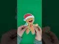 Waving Gingerbread Man Printable Craft