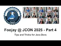 JCON Report Part 4 - Tips and Tricks for Java Devs