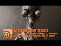Modeler 2021 Tutorial - Delete Collapse Connect Mirror Slice Polypen Knife Split Loop tools