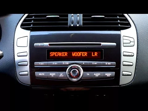 Download MP3 Fiat Bravo II radio hidden diagnostic menu