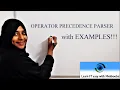 COMPILER DESIGN LECTURE-19 Operator Precedence Parser