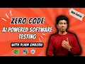 Automate Tests in Plain English NO Coding ZERO Code AI Testing Course