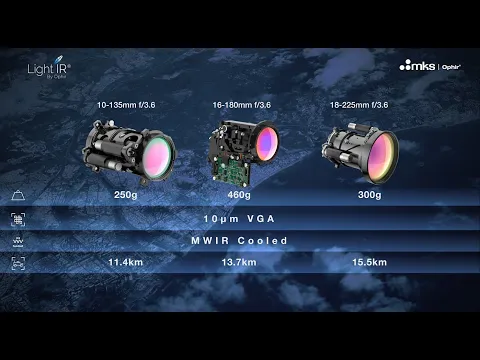 Low-SWaP, Compact Zoom Lenses for MWIR VGA 10µm Detectors