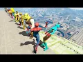 Download Lagu GTA 5 SPIDER-MAN HITS SUPERHEROES HARD! BIG WATER RACE! (Falls Ragdolls Moments) Ep.131