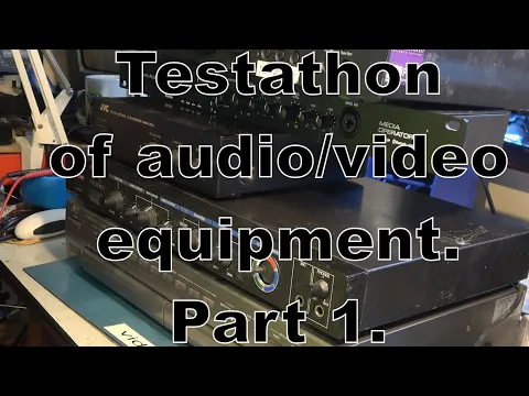 Download MP3 Testathon of a/v equipment part 1.