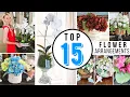 TOP 15 HIGH END FLOWER ARRANGEMENTS You Can MAKE on A BUDGET HOW TO make A FLOWER ARRANGEMENT