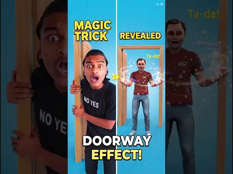 The Doorway Effect Magic Trick Revealed 🤯 #shorts #facts