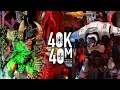 Khorne vs Imperial Knights Will oil be spilled for the Blood God Warhammer 40k in 40m