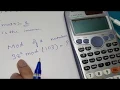 Mod of a Number - How to find using calculator