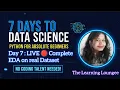 LIVE Kaggle Dataset EDA from Scratch Day 7 Python Course