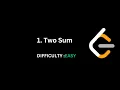 Two Sum - LeetCode 1