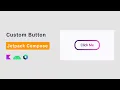 Jetpack Compose Custom Button with Gradient Border and Text Android Development