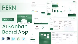 Full-Stack AI Kanban Board App Tutorial React Node js Postgres Real-Time Team Collaboration