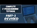 Part-3 Revised Basic Syntax of a C Program Complete C Programming Tutorial