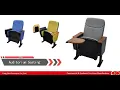 Auditorium Seating Conference Center Seating Sound-absorbing Holes Heat Dissipation Design