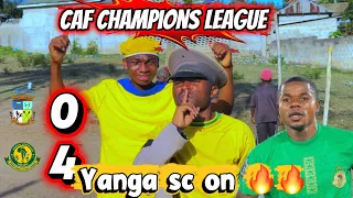 Yanga sc destroy CFFA 4-0 on first leg | CAF Champions League |