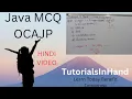 Java MCQ 1 Quiz Hindi OCAJP Certification Integer i Integer valueOf 808 18