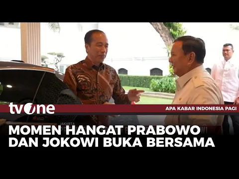 Jokowi Diundang Presiden Prabowo Buka Bersama di Istana