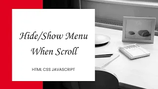 Navbar when Scroll using Javascript