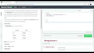 HackerRank SQL The Blunder SQL Learning