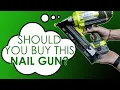 Unboxing the Ryobi Cordless 15 Gauge Finish Nail Gun