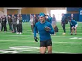 BYU Football NFL Pro Day 2023 Puka Nacua Raw Pro Day