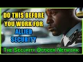 What you need to know BEFORE you start working for Allied Security