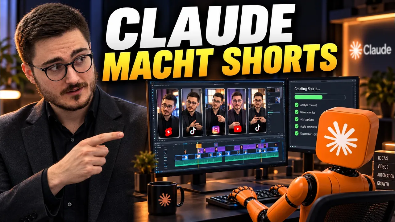 Ich habe mit Claude Code eine Short-Maschine gebaut: video thumbnail