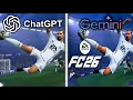 ChatGPT and Gemini are building FIFA26 from scratch