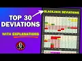 Which Blackjack Deviations Are BEST Top 30 Explained