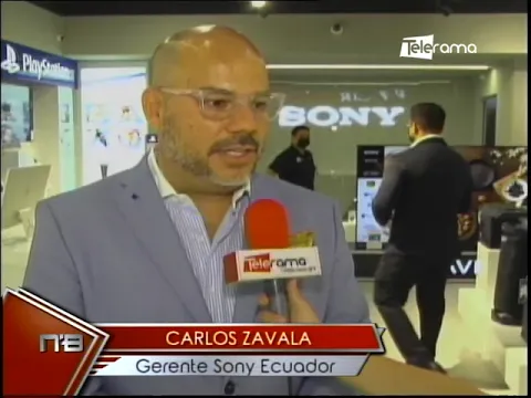 Sony reinauguró tienda Mall del Sol - Guayaquil