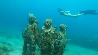 SPLASHING into UNDERWATER sculpture park in GRENADA | Ep 50 | Sailing Merewether