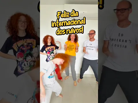 Feliz dia internacional dos ruivos!! #familiaruiva #humor #ruivos #redheaddays