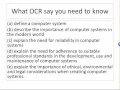 OCR Computing Revision 2 1 1 - Fundamentals of Computer Systems