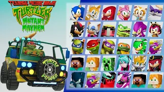 Teenage Mutant Ninja Turtles DLC in Sonic Racing Crossworlds