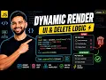How to Render and Delete Items in JavaScript Todo App Part 2 UI Logic