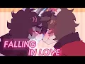 Falling in love animation meme