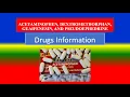 ACETAMINOPHEN DEXTROMETHORPHAN GUAIFENESIN AND PSEUDOEPHEDRINE